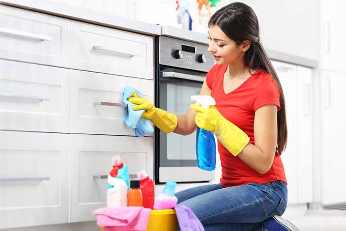 cleaning cabinets cover